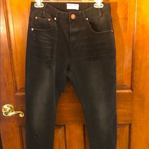 Women’s Skinny Fit Jeans by One X One Teaspoon